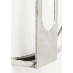 KARE Design Horloges Murales|Horloge Murale Clip Argente O60Cm