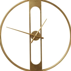 KARE Design Horloges Murales|Horloge Murale Clip Gold O60Cm