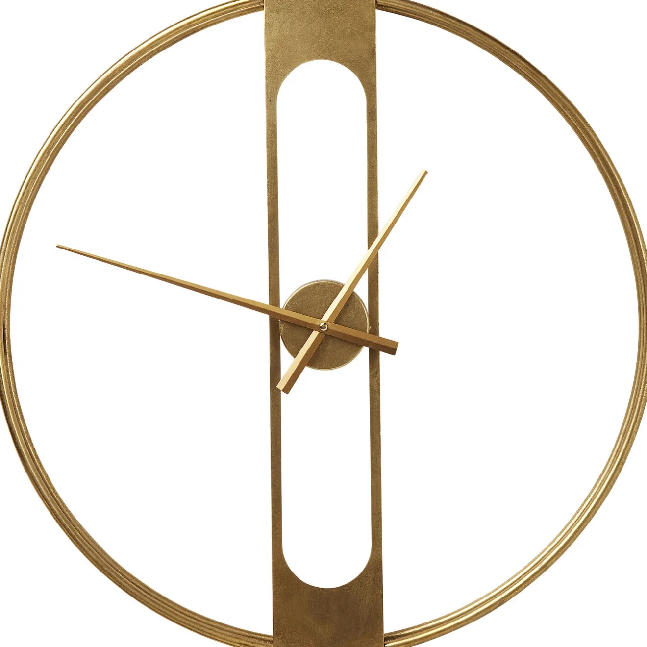 KARE Design Horloges Murales|Horloge Murale Clip Gold O60Cm