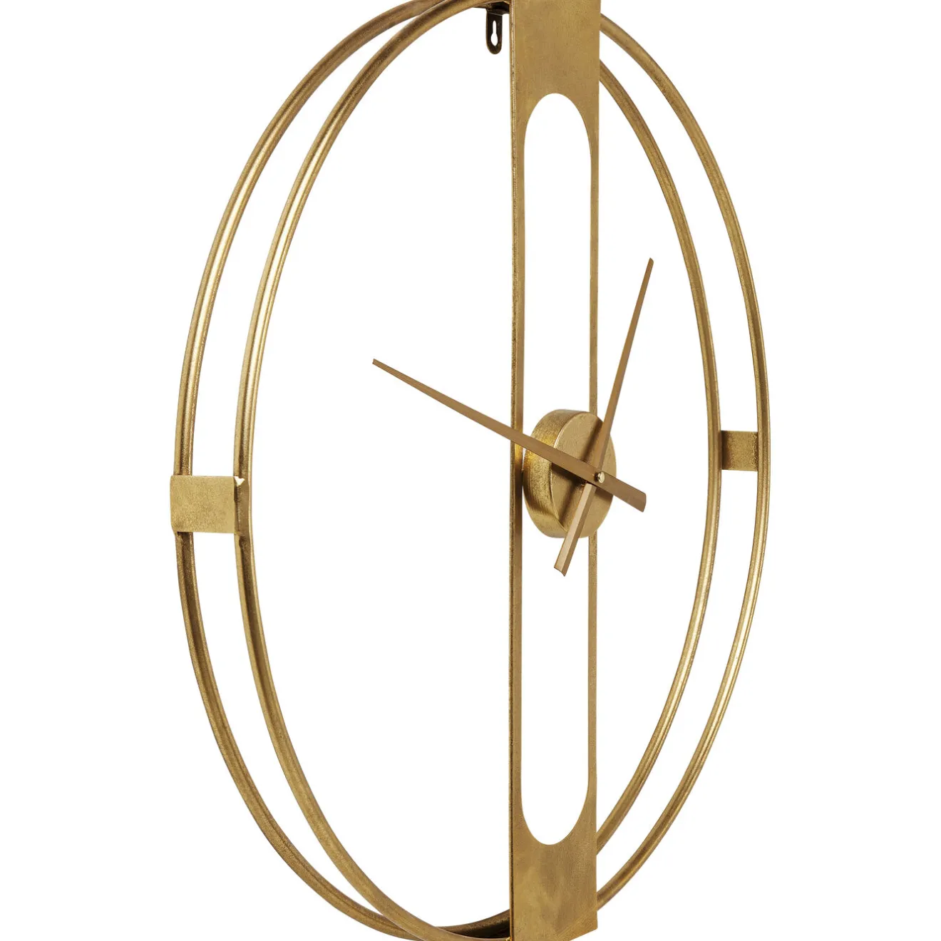 KARE Design Horloges Murales|Horloge Murale Clip Gold O60Cm