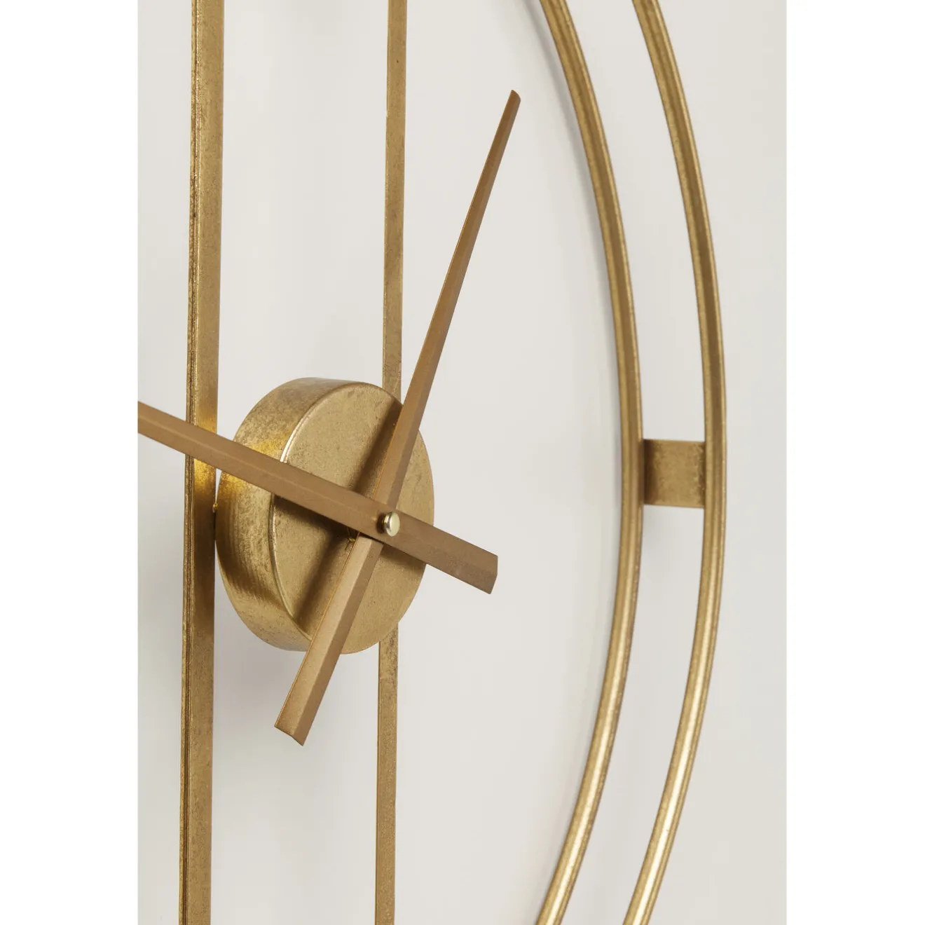 KARE Design Horloges Murales|Horloge Murale Clip Gold O60Cm