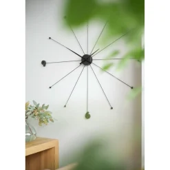 KARE Design Horloges Murales|Horloge Murale Like Umbrella Noire
