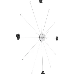 KARE Design Horloges Murales|Horloge Murale Like Umbrella Chromee