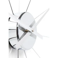 KARE Design Horloges Murales|Horloge Murale Like Umbrella Chromee