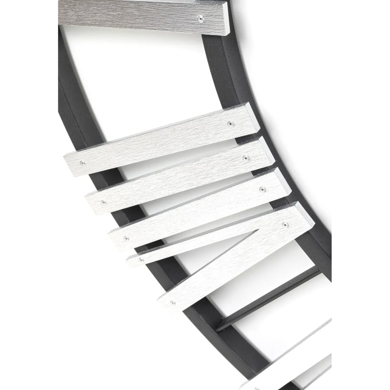 KARE Design Horloges Murales|Horloge Murale Nevio Argente O95Cm