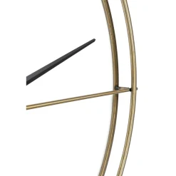 KARE Design Horloges Murales|Horloge Murale Simple Pure Laiton O95Cm