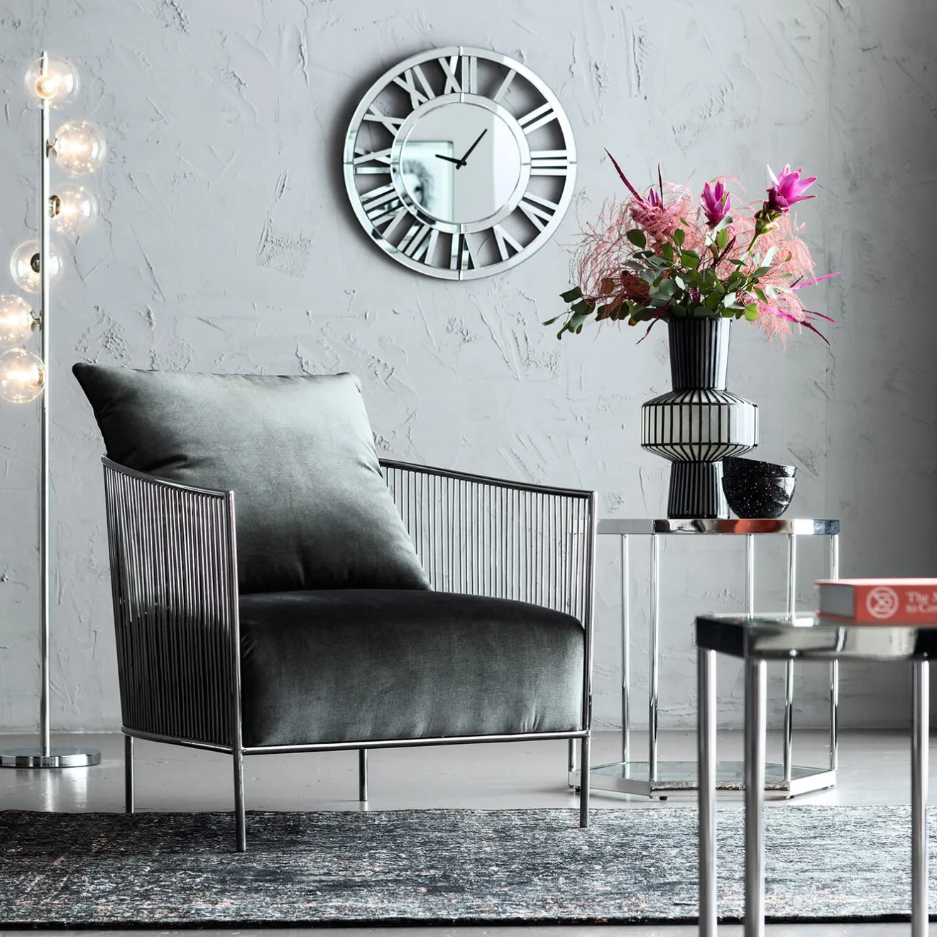 KARE Design Horloges Murales|Horloge Murale Specchio O60