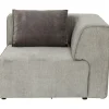 KARE Design Éléments De Canapés|Infinity Angle 100 Éléments Gris Droite