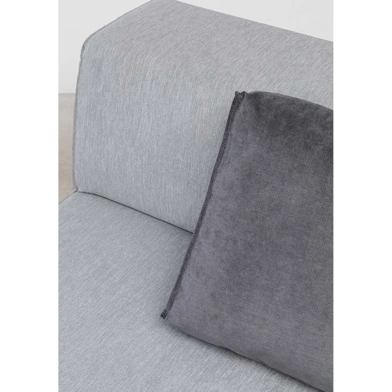 KARE Design Éléments De Canapés|Infinity Éléments Meridienne Gauche Semi Gris