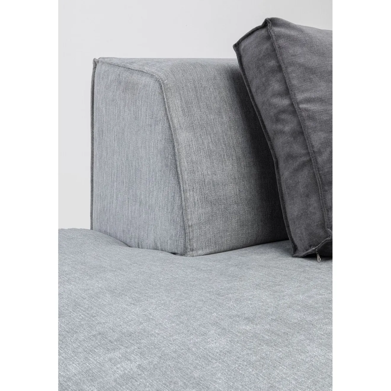 KARE Design Éléments De Canapés|Infinity Éléments Meridienne Gauche Semi Gris