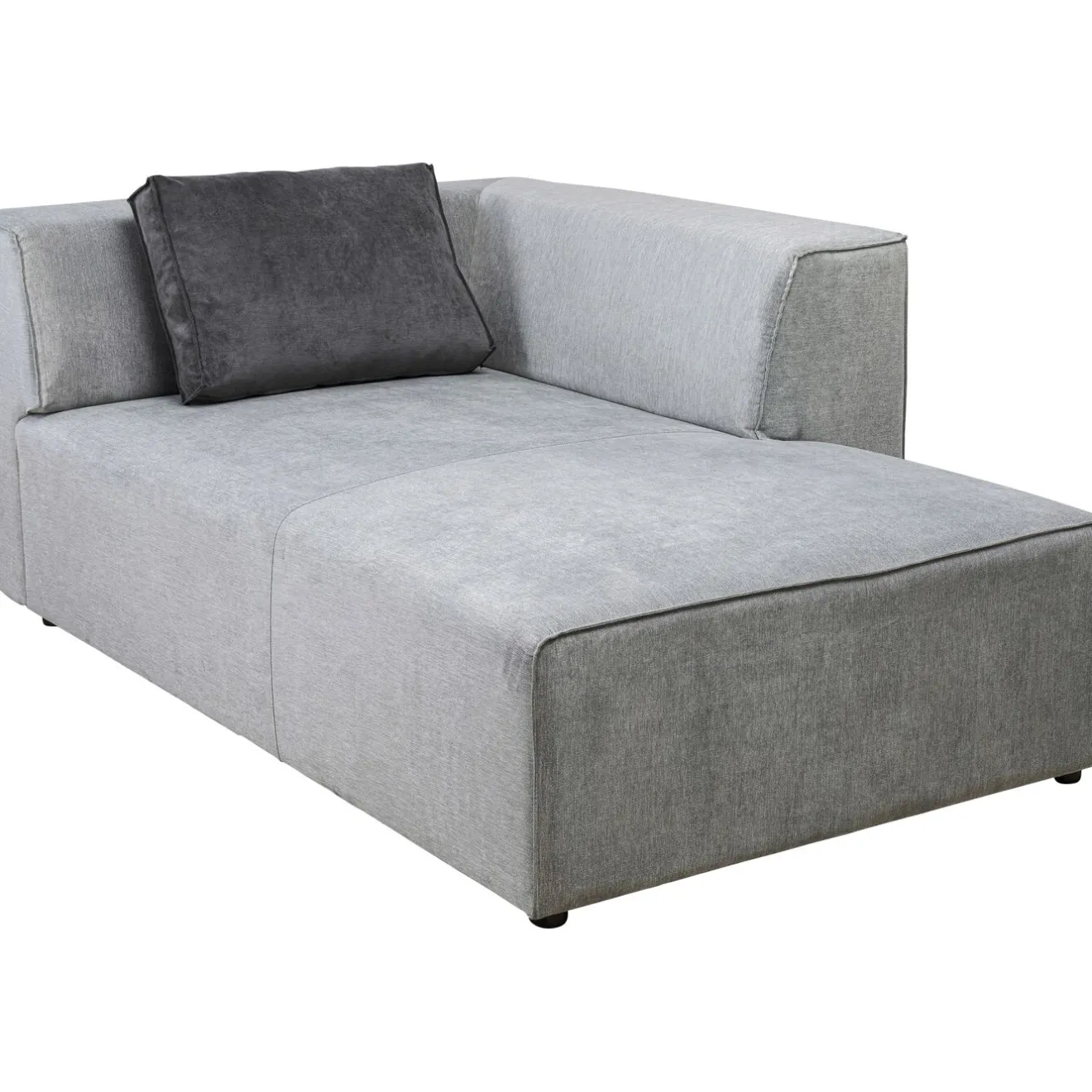 KARE Design Éléments De Canapés|Infinity Éléments Meridienne Droite Gris