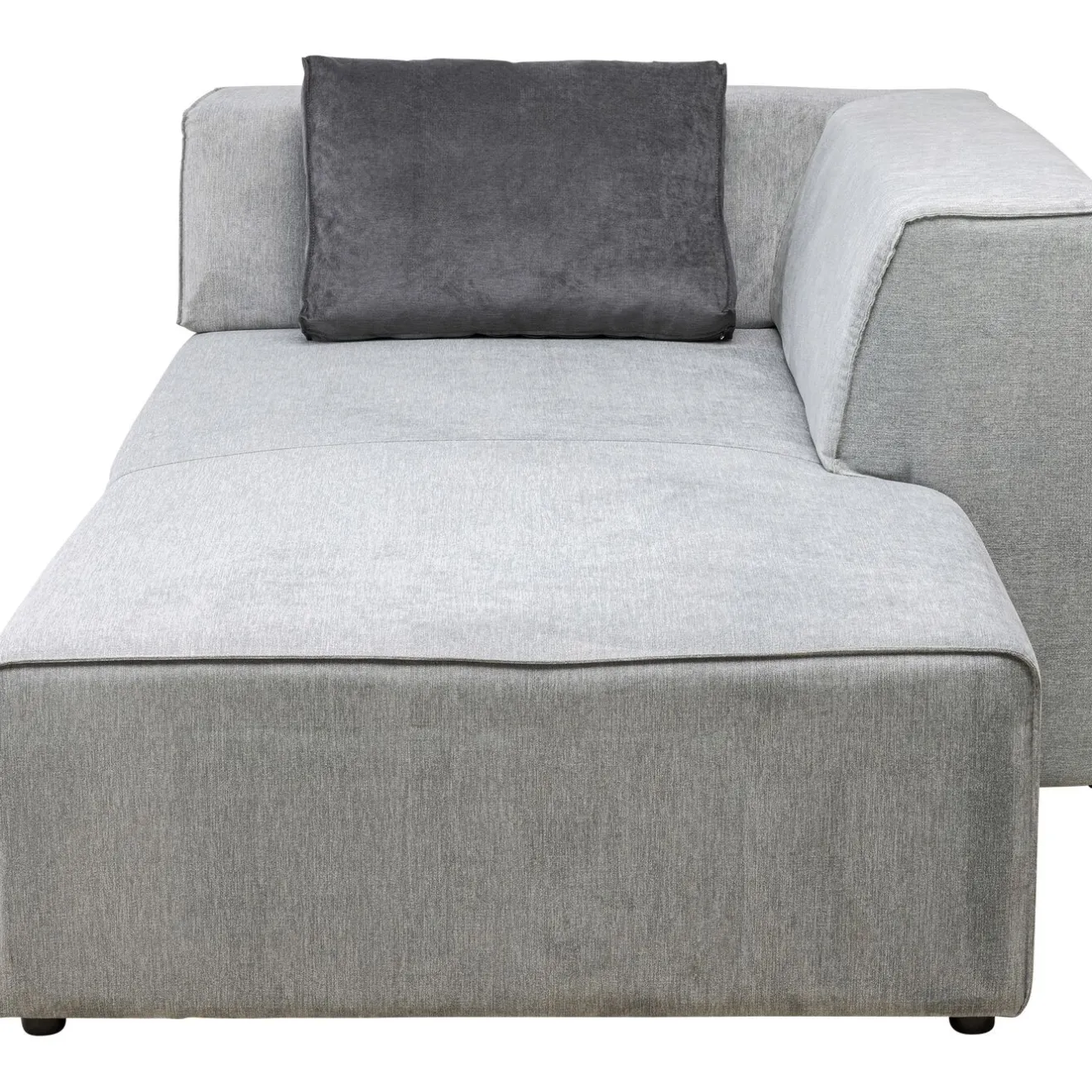 KARE Design Éléments De Canapés|Infinity Éléments Meridienne Droite Gris