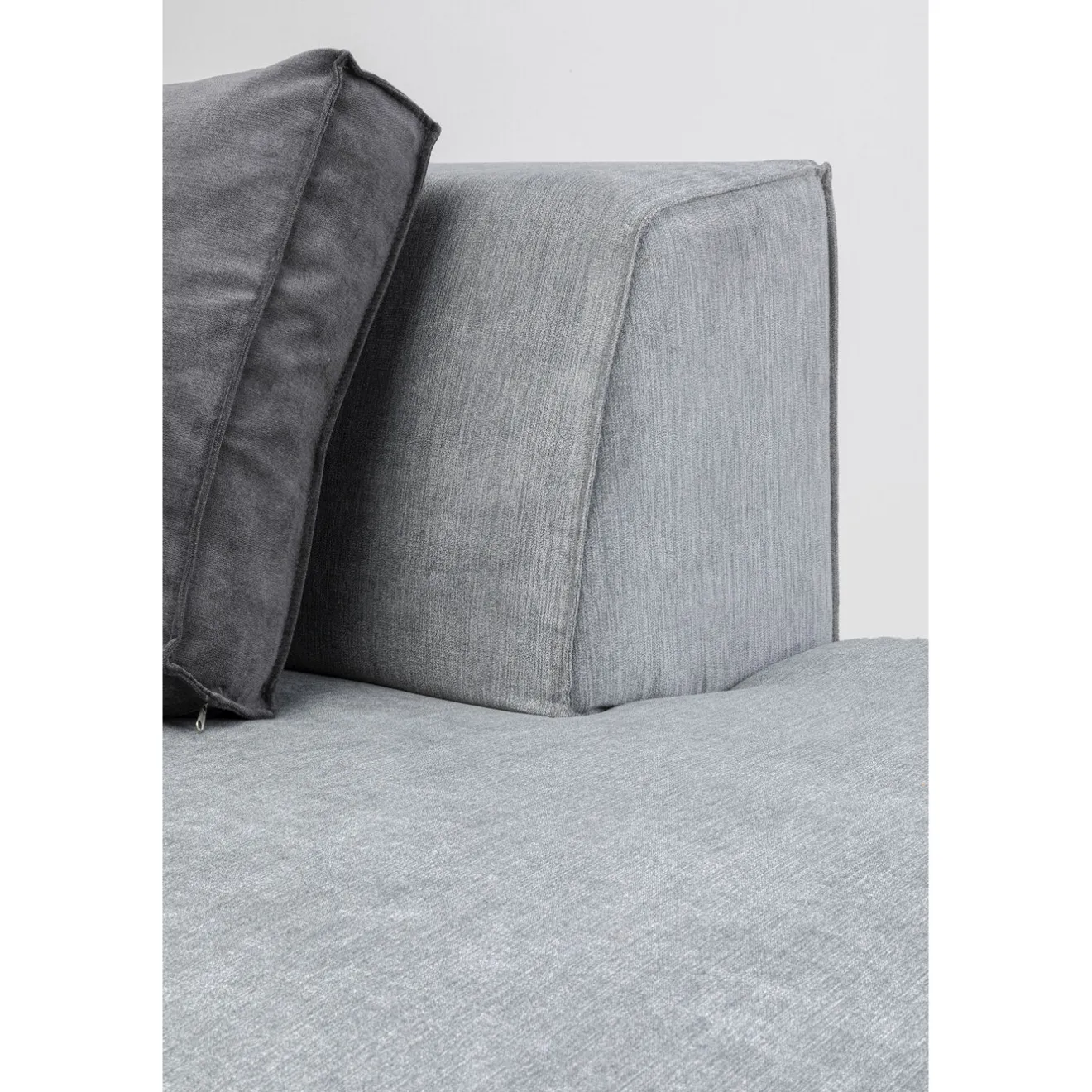 KARE Design Éléments De Canapés|Infinity Éléments Meridienne Droite Semi Gris