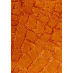 KARE Design Tapis À Poils Courts|K&F Tapis Croco Orange 167X226Cm