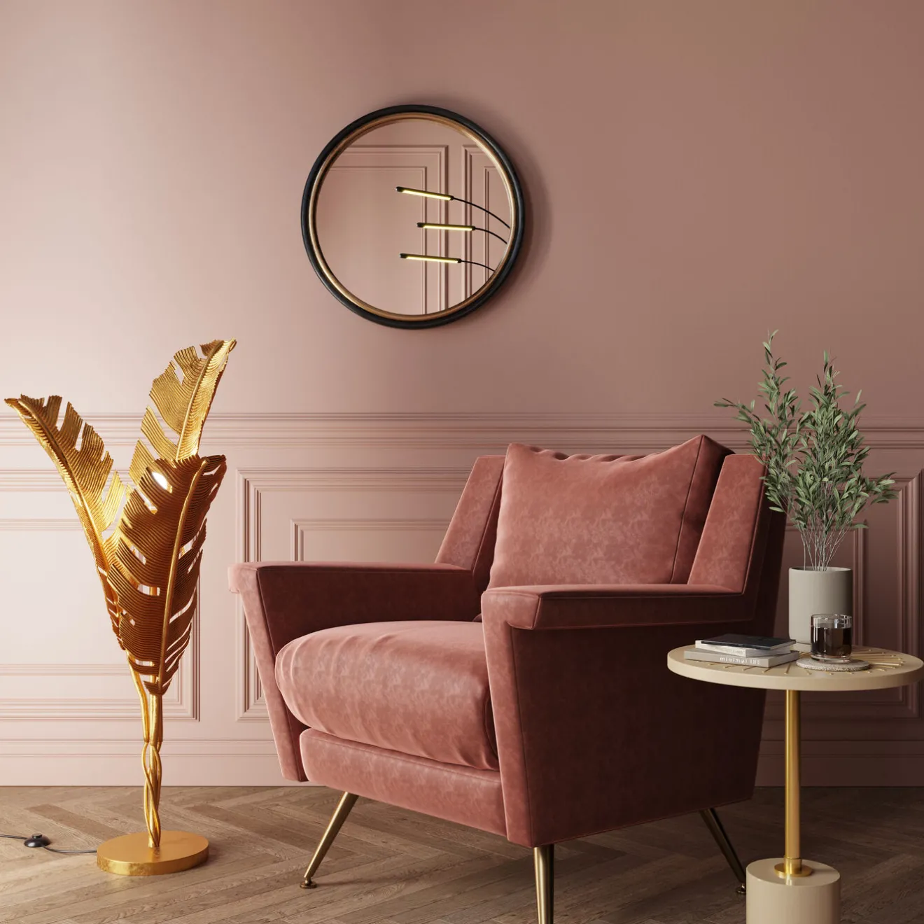 KARE Design Lampadaires|Lampadaire Akile 123Cm