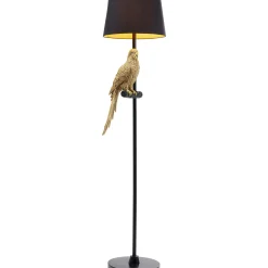 KARE Design Lampadaires|Lampadaire Animal Parrot Dore 176Cm