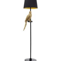 KARE Design Lampadaires|Lampadaire Animal Parrot Dore 176Cm