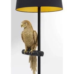 KARE Design Lampadaires|Lampadaire Animal Parrot Dore 176Cm