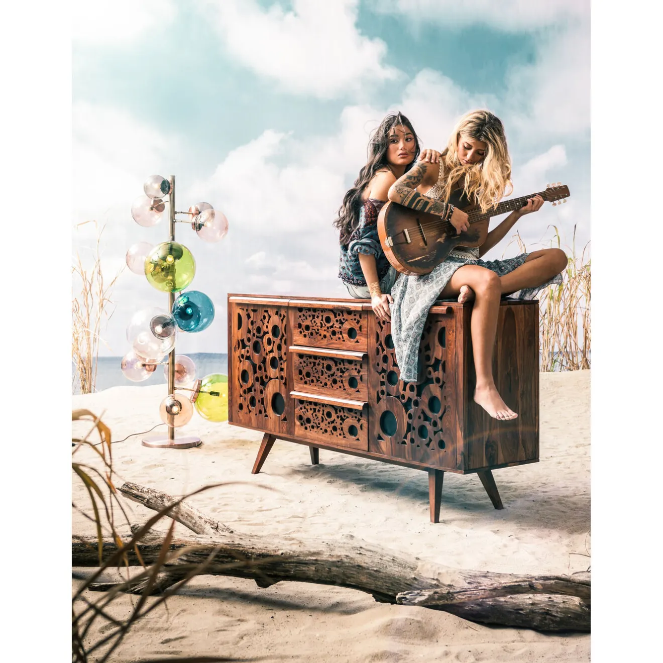 KARE Design Lampadaires|Lampadaire Balloon Colore 160Cm