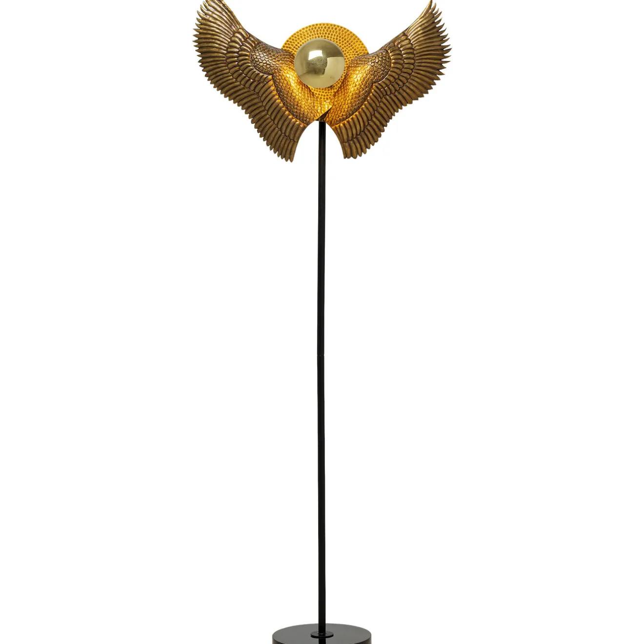 KARE Design Lampadaires|Lampadaire Bird Wings 168Cm