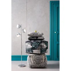 KARE Design Lampadaires|Lampadaire Calotta Chrome