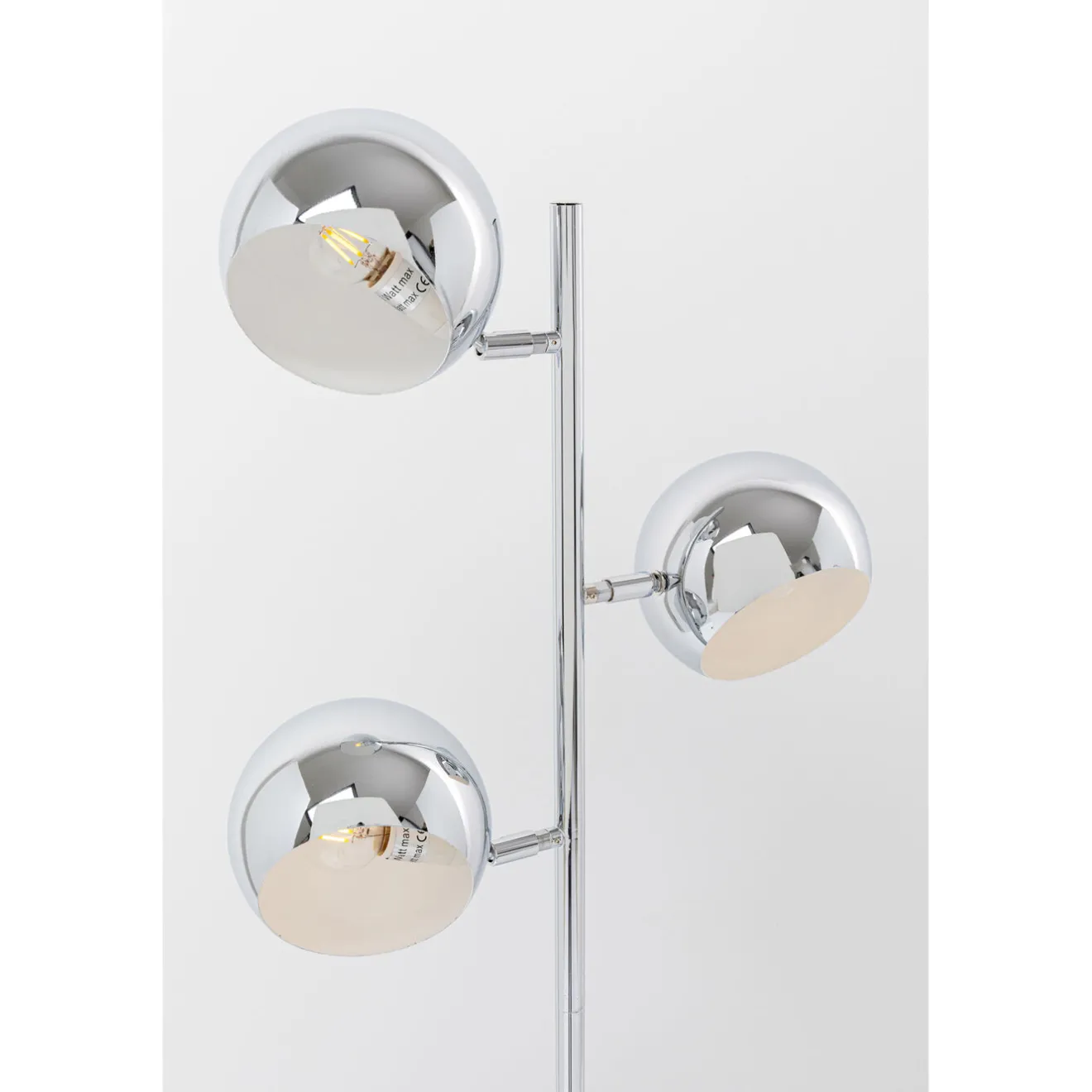 KARE Design Lampadaires|Lampadaire Calotta Chrome