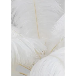 KARE Design Lampadaires|Lampadaire Feather Palm Blanc 165Cm