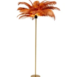 KARE Design Lampadaires|Lampadaire Feather Palm Rusty Red 165Cm
