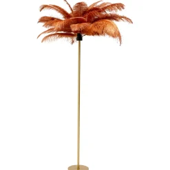 KARE Design Lampadaires|Lampadaire Feather Palm Rusty Red 165Cm