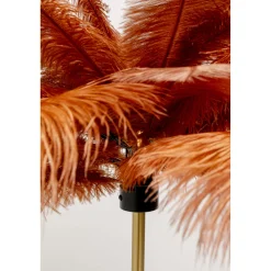KARE Design Lampadaires|Lampadaire Feather Palm Rusty Red 165Cm