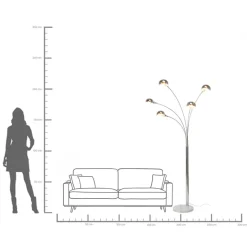 KARE Design Lampadaires|Lampadaire Five Fingers