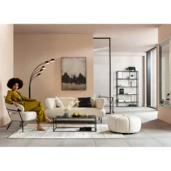 KARE Design Lampadaires|Lampadaire Five Fingers Noir Mat