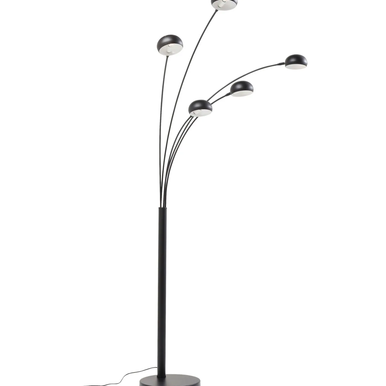 KARE Design Lampadaires|Lampadaire Five Fingers Noir Mat