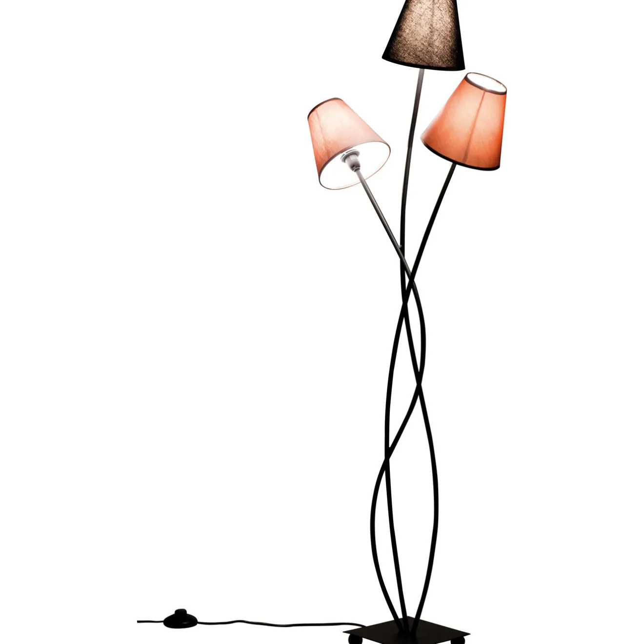 KARE Design Lampadaires|Lampadaire Flexible Mocca Tre