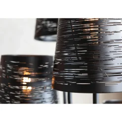 KARE Design Lampadaires|Lampadaire Flexible Noir Cinque