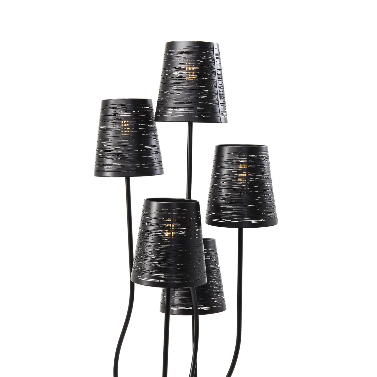 KARE Design Lampadaires|Lampadaire Flexible Noir Cinque