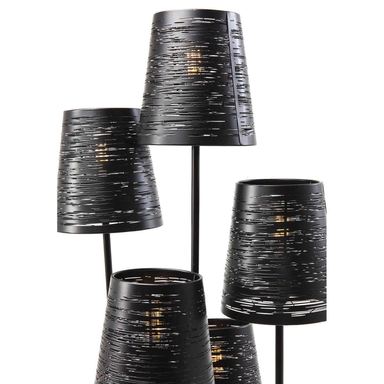 KARE Design Lampadaires|Lampadaire Flexible Noir Cinque