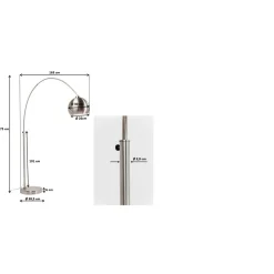 KARE Design Lampadaires|Lampadaire Lounge Satin Small Deal Eco.