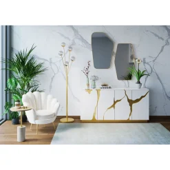 KARE Design Lampadaires|Lampadaire Talea Dore 156Cm