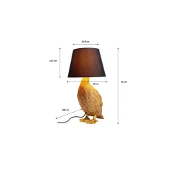 KARE Design Lampes De Table|Lampe A Poser Animal Duck 58Cm