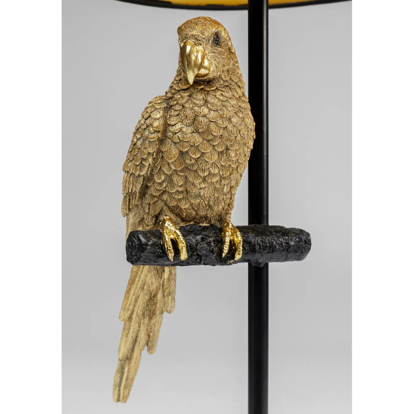 KARE Design Lampes De Table|Lampe A Poser Animal Parrot Dore 56Cm