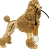 KARE Design Lampes De Table|Lampe A Poser Animal Poodle Dore 32Cm
