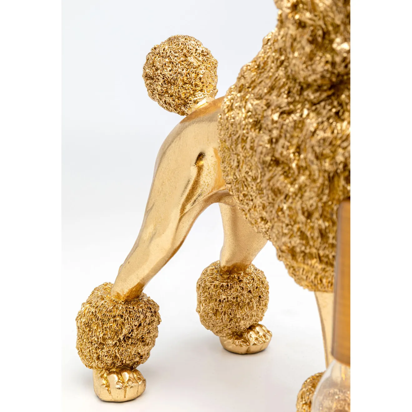 KARE Design Lampes De Table|Lampe A Poser Animal Poodle Dore 32Cm