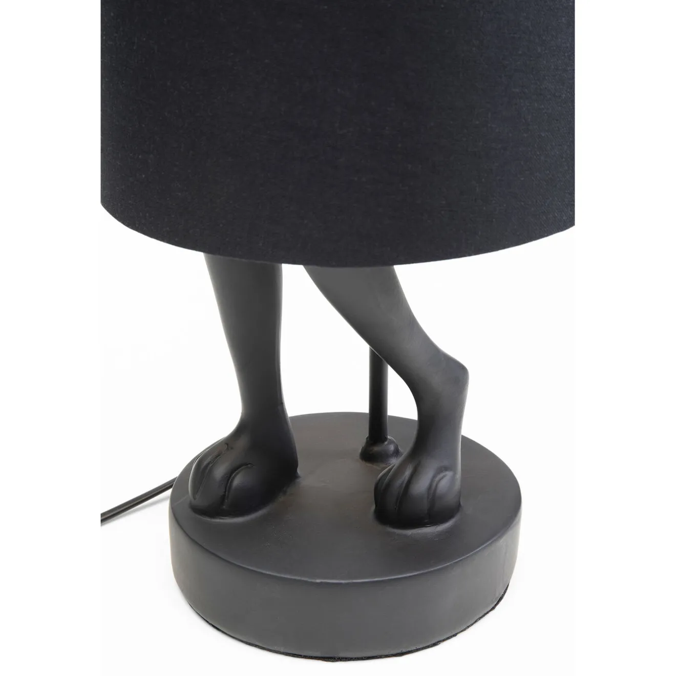 KARE Design Lampes De Table|Lampe A Poser Animal Rabbit Noir 68Cm