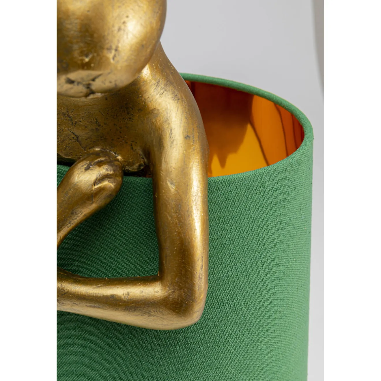 KARE Design Lampes De Table|Lampe A Poser Animal Rabbit Dore/Vert 68Cm