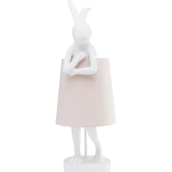 KARE Design Lampes De Table|Lampe A Poser Animal Rabbit Blanc 68Cm