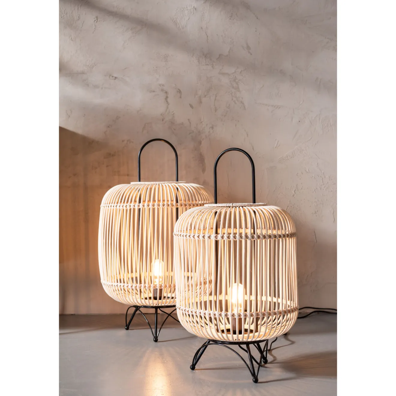 KARE Design Lampes De Table|Lampe A Poser Bamboo 62Cm