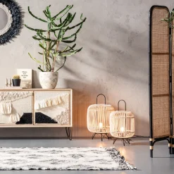 KARE Design Lampes De Table|Lampe A Poser Bamboo 62Cm