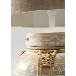 KARE Design Lampes De Table|Lampe A Poser Basket Creme 73Cm