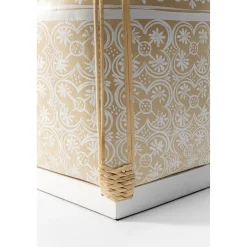 KARE Design Lampes De Table|Lampe A Poser Basket Creme 73Cm